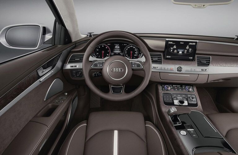 Used Audi A8 Dallas TX interior