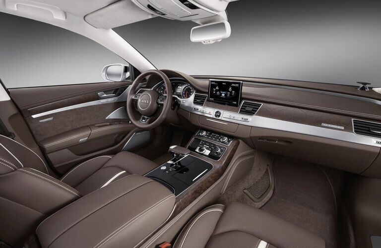 Used Audi A8 passenger view