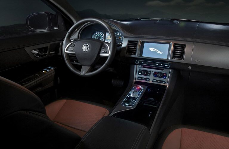 Used Jaguar XF Dallas TX interior