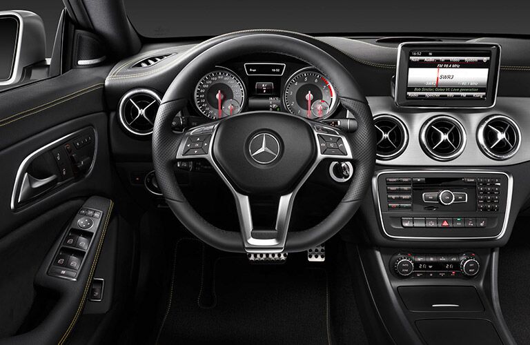 Used Mercedes-Benz CLA Dallas TX interior
