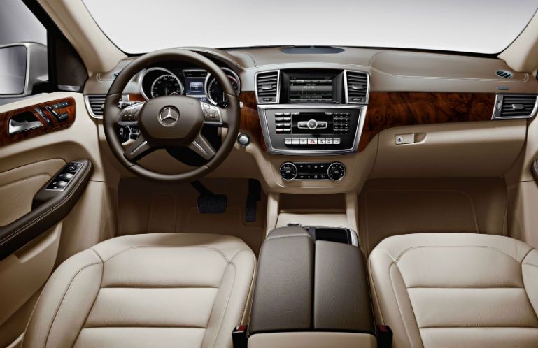 2014 Mercedes-Benz M-Class almond beige interior