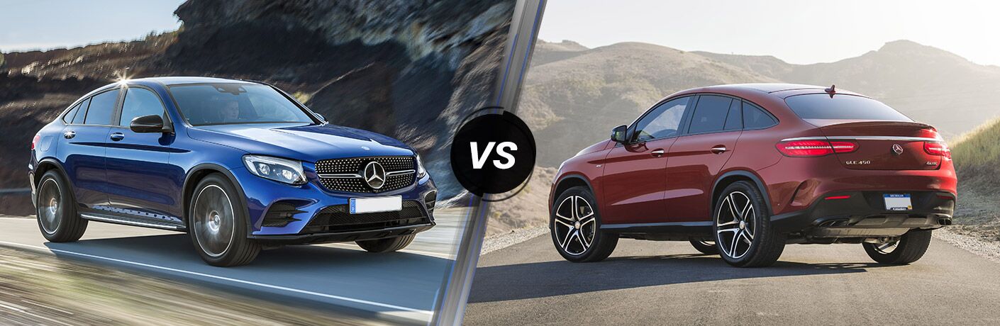 2017 Mercedes Benz Glc Coupe Vs 2017 Mercedes Benz Gle Coupe