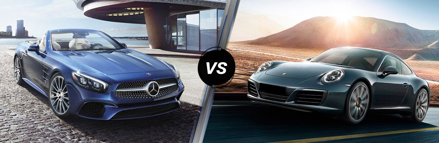 2017 Mercedes Benz Sl Class Vs 2017 Porsche 911 2017 Mercedes Benz Sl Class Vs 2017 Porsche 911