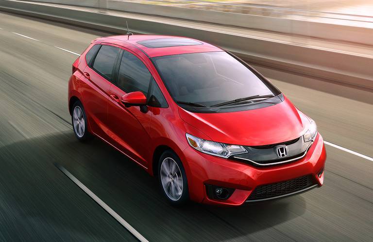 2017 Honda Fit in Rallye Red