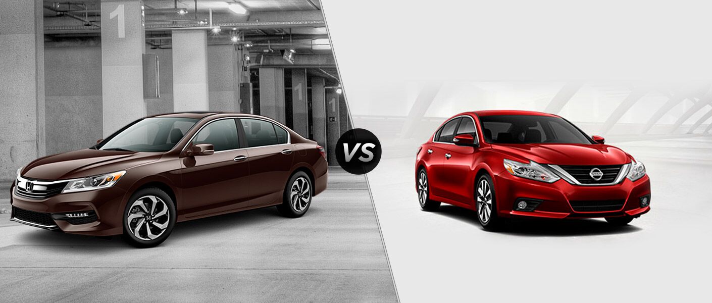 2016 Honda Accord Ex L Vs Nissan Altima 2 5 Sl