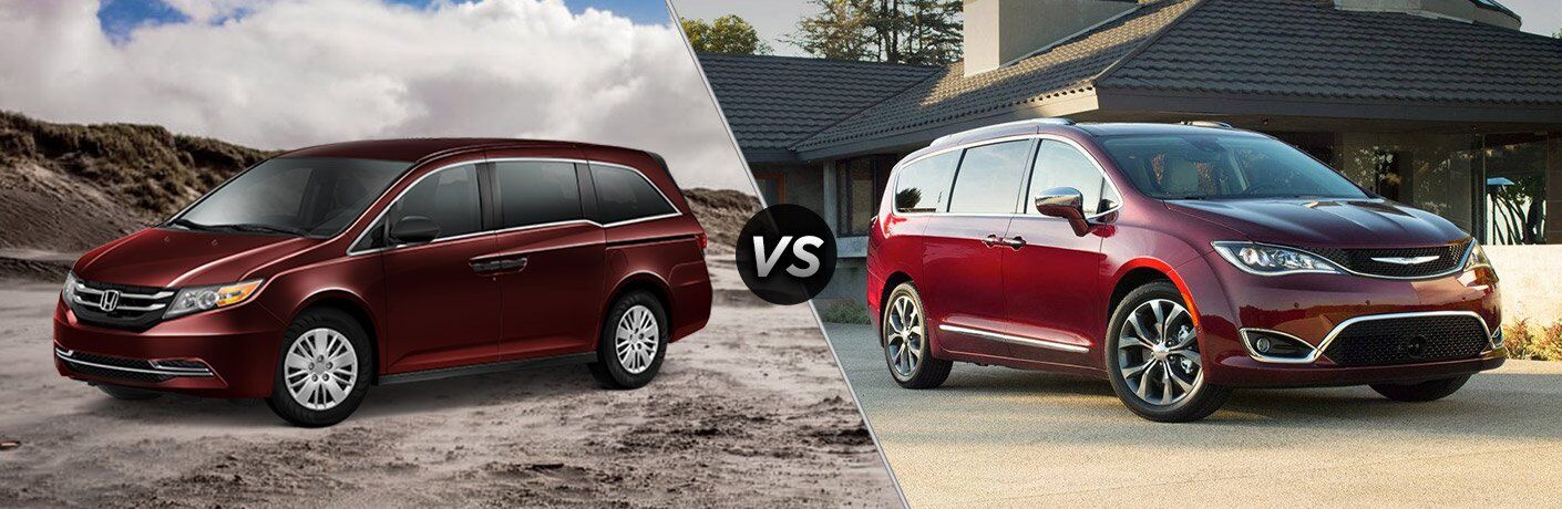 2017 Honda Odyssey Vs Chrysler Pacifica