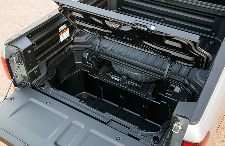 2017 Honda Ridgeline Lockable In-Bed Trunk