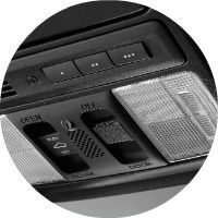 2017 Honda Accord Hybrid HomeLink system