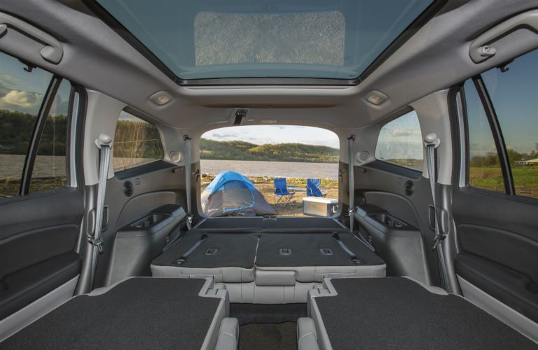 maximum cargo space inside the 2018 Honda Pilot