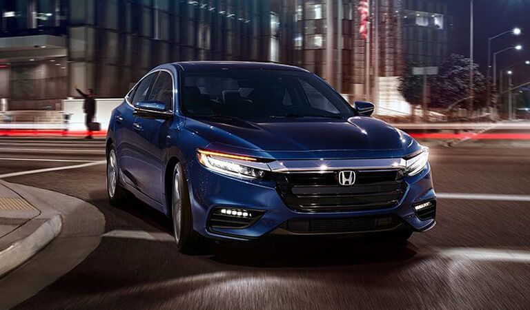 2019 Honda Insight driving on a street