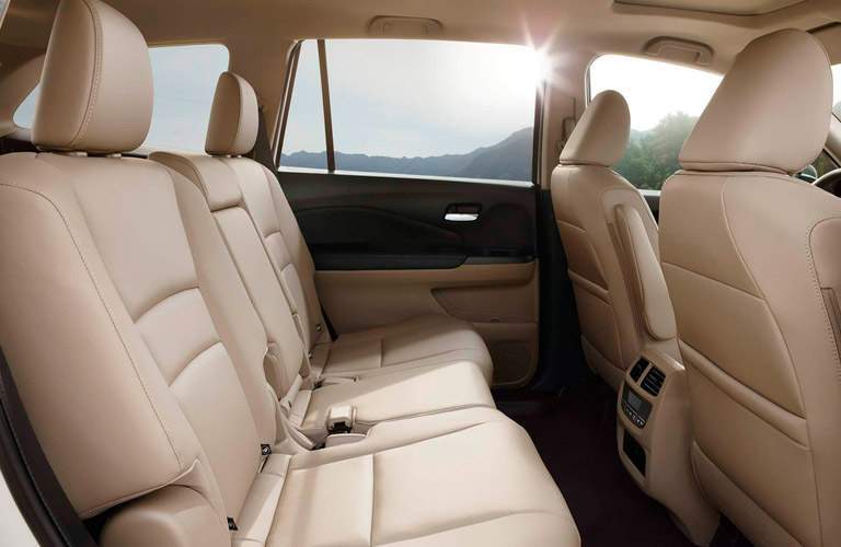 2017 Honda Pilot interior second row seating