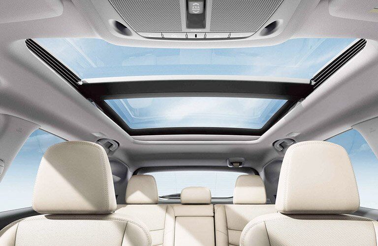 2017 nissan murano interior panoramic sunroof