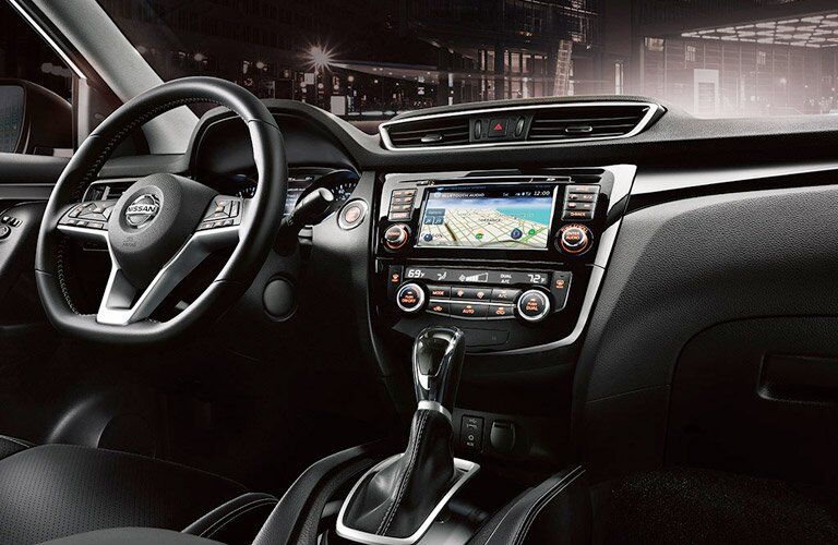 2017 Nissan Rogue Sport interior front end
