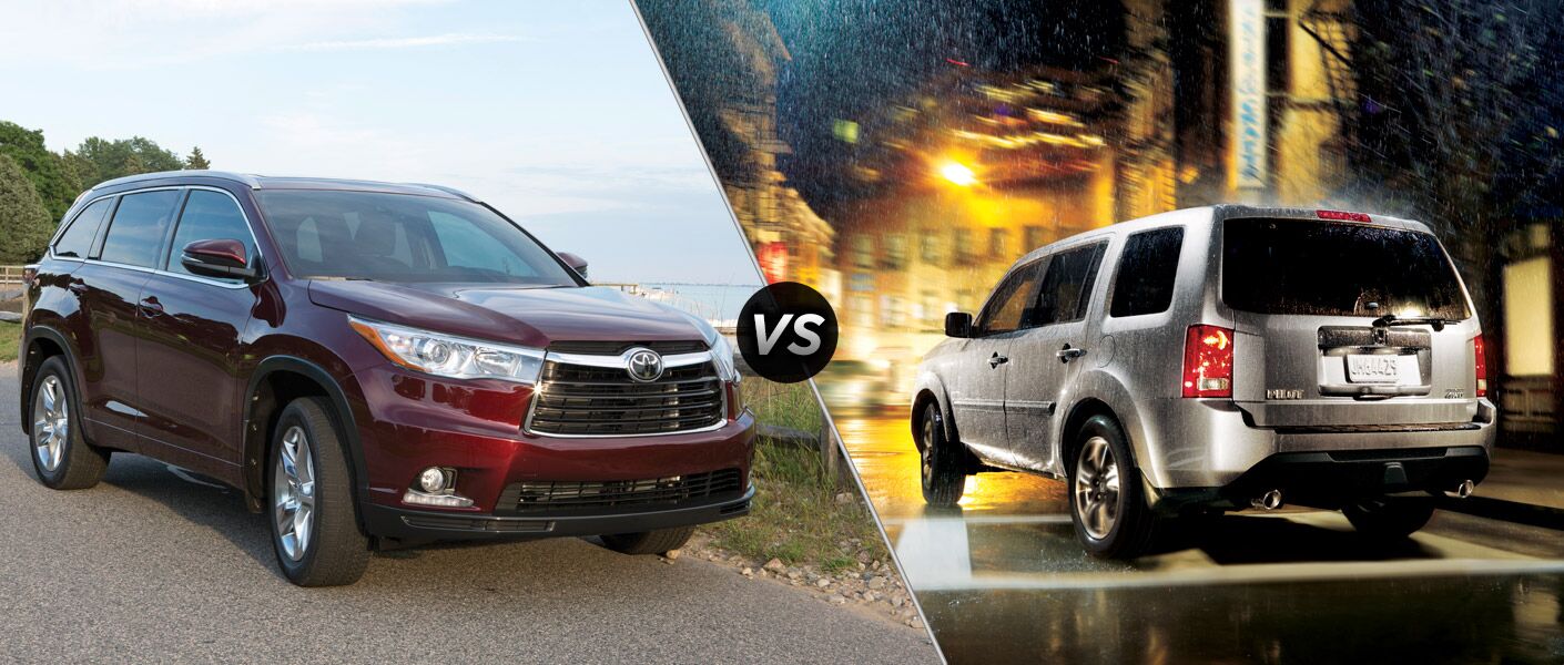 Pilot Vs Highlander >> 2015 Toyota Highlander Vs 2015 Honda Pilot Pilot Vs Highlander >> 2015 Toyota Highlander Vs 2015 Honda Pilot