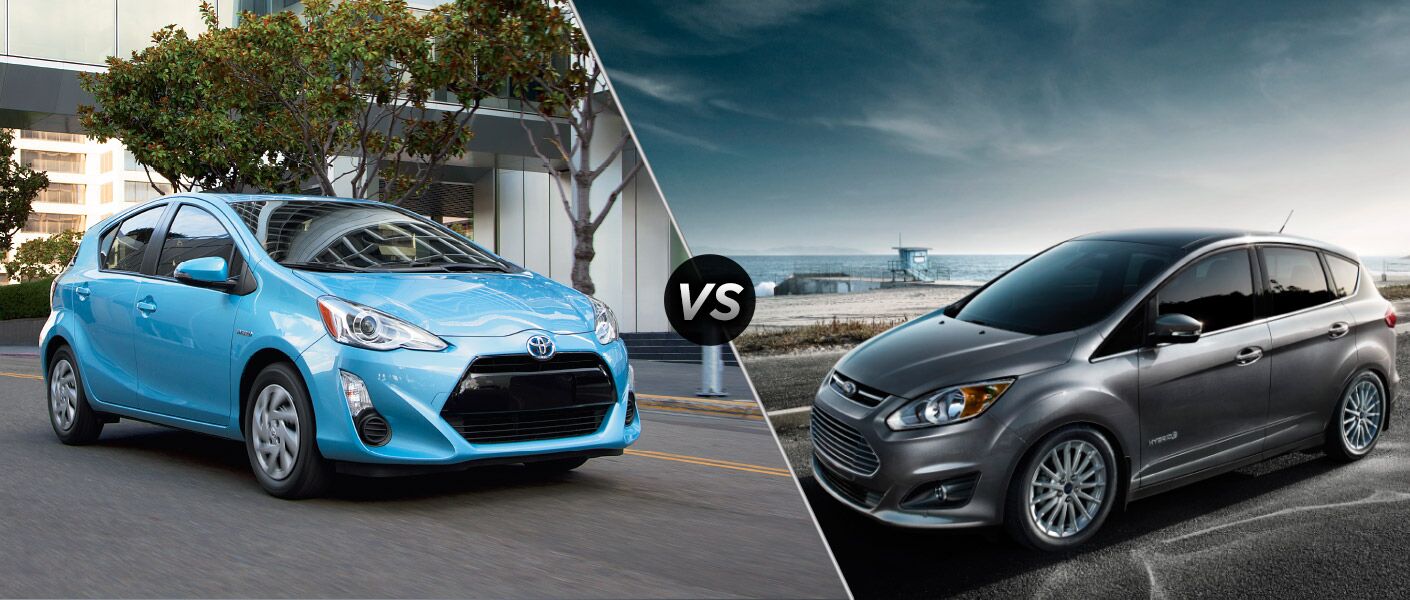 2017 Toyota Prius C Vs Ford Max Hybrid