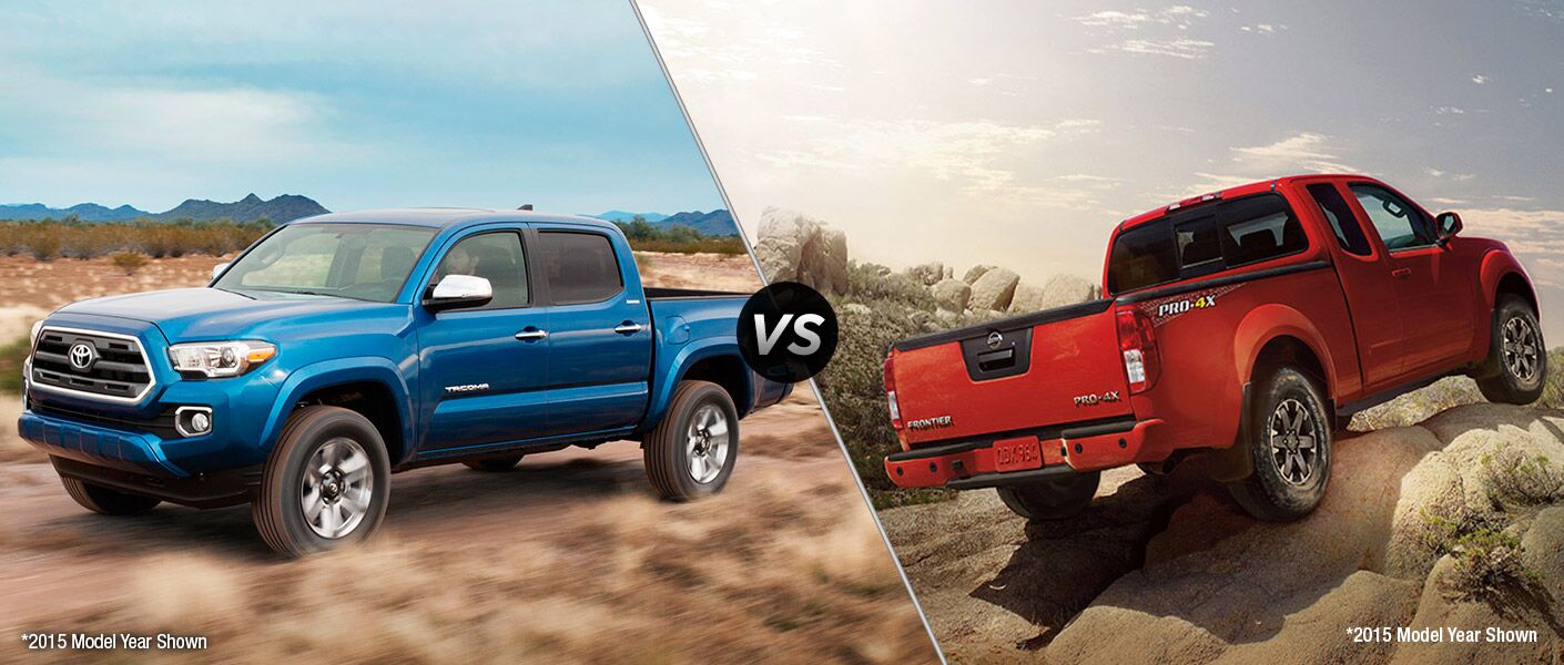 2016 Toyota Tacoma Vs Nissan Frontier 2016 Toyota Tacoma Vs Nissan Frontier Tuscaloosa Al
