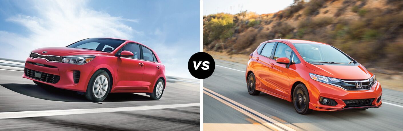 2019 Kia Rio 5 Door Vs Honda Fit In Warrington Pa