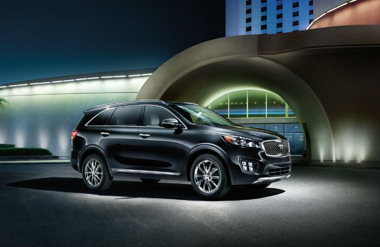 2017 Kia Sorento front grille design