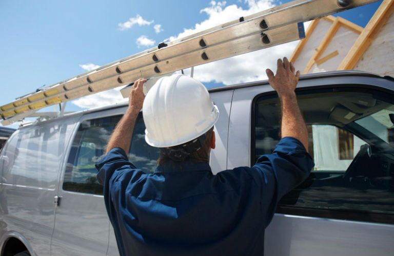 2017 Chevrolet Express Cargo Van roof rack