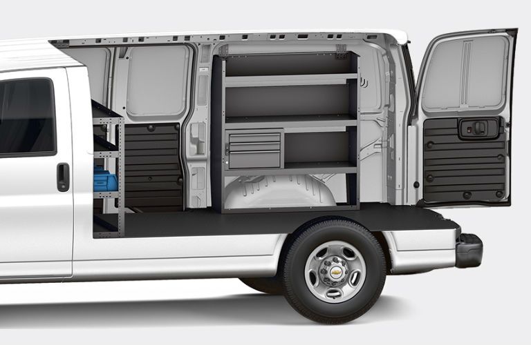 2017 Chevrolet Express Cargo Van customization and upfit