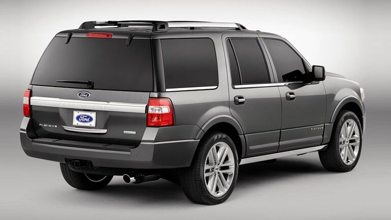 The exterior of the 2015 Ford Expedition Winder GA is sporty and tough.