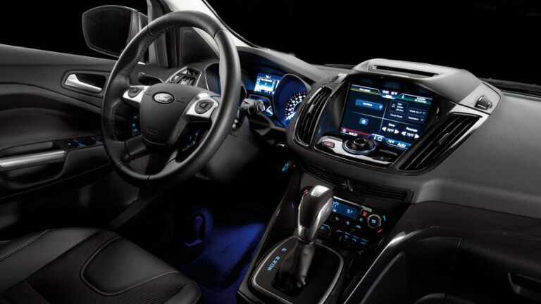 The interior of the 2015 Ford Escape Atlanta GA is fun and easy to use.