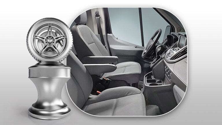 2015 Ford Transit comfortable front seats