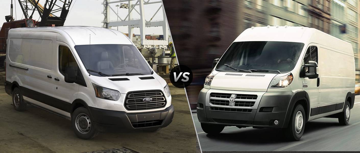 2015 Ford Transit vs 2015 Ram ProMaster