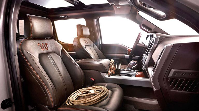 There are a ton of great assets to the 2015 Ford F150 including extremely comfortable seats.