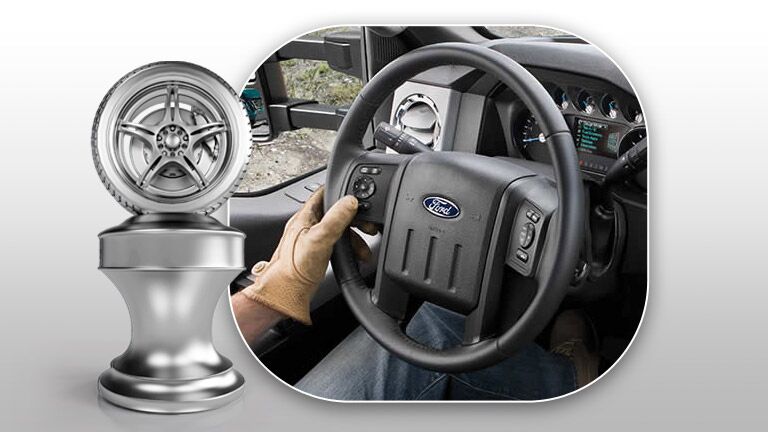 steering wheel 2015 Ford Super Duty F-250