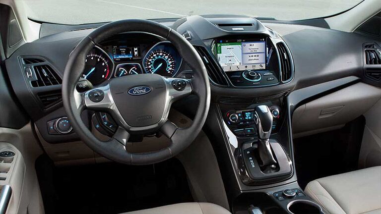 interior of the 2016 Ford Escape