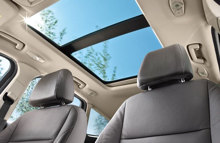 2016 Ford Escape optional sunroof