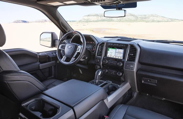 2017 Ford F-150 Raptor interior instrumentation