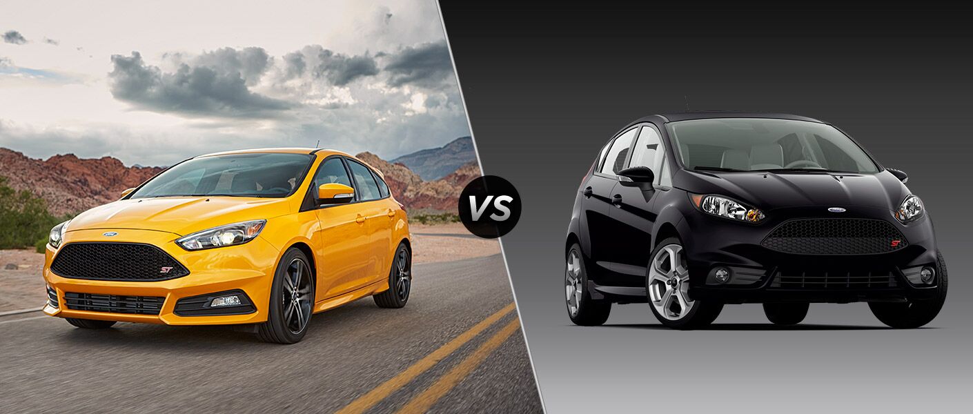 16 Ford Focus St Vs 16 Ford Fiesta St