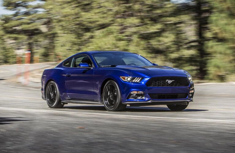 2016 Ford Mustang blue