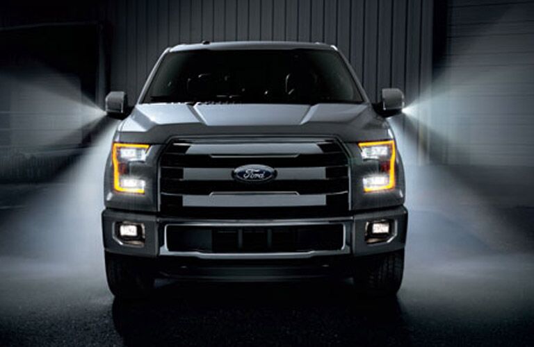 2016 F-150 Grille view with lights