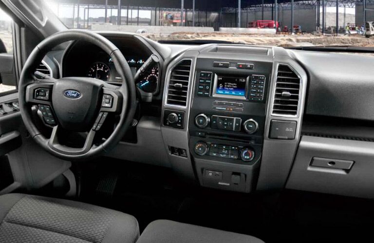 2017 Ford F-150 interior