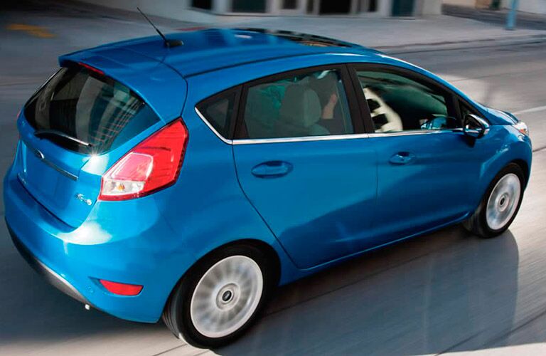 2017 Ford Fiesta Hatchback side rear exterior