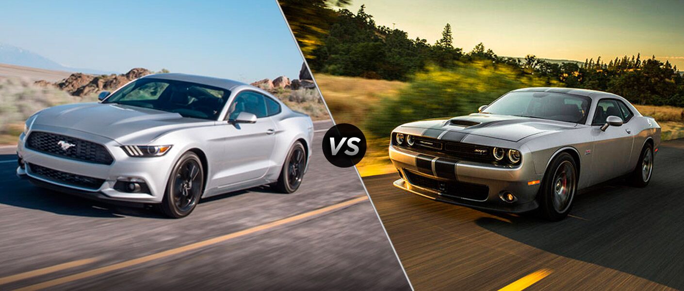 2017 Ford Mustang vs 2016 Dodge Challenger