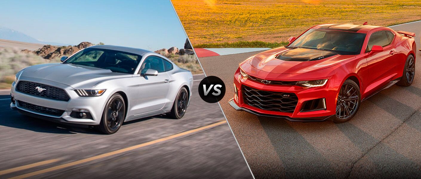 2017 Ford Mustang Vs Chevrolet Camaro