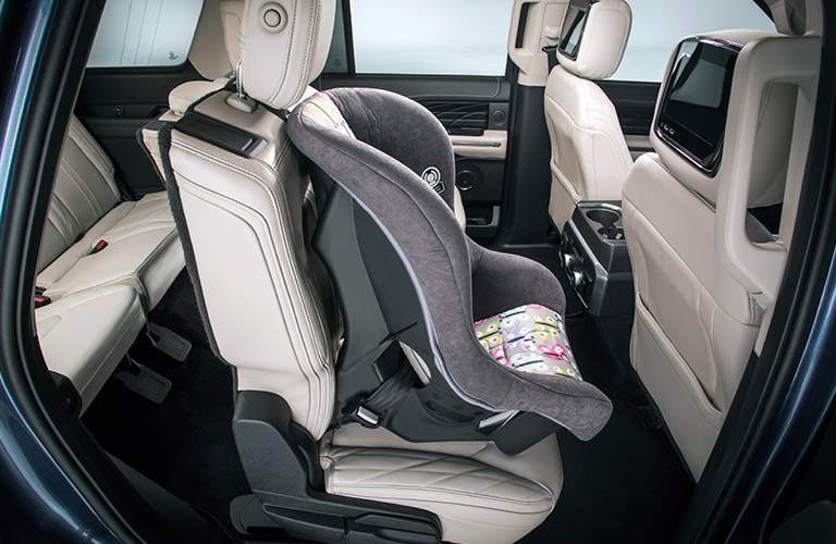 2018 Ford Expedition rear interior passenger space
