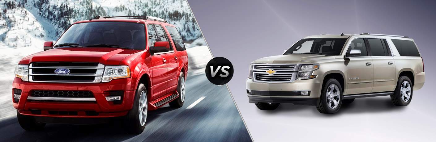 2018 Ford Expedition Vs 2018 Chevy Suburban