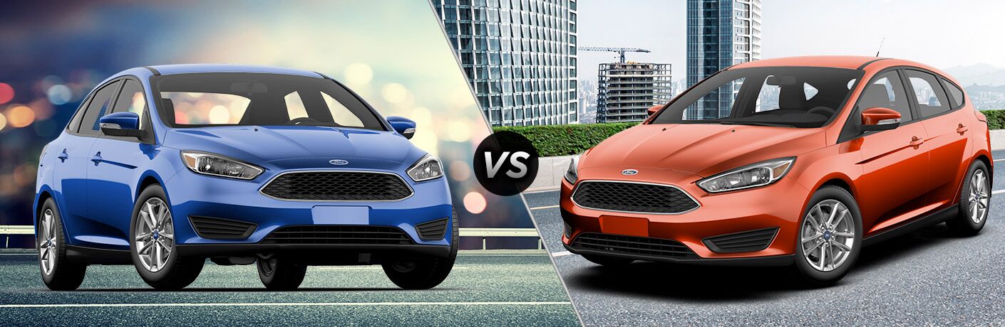 2018 Ford Focus Se Sedan Vs 2018 Ford Focus Se Hatchback