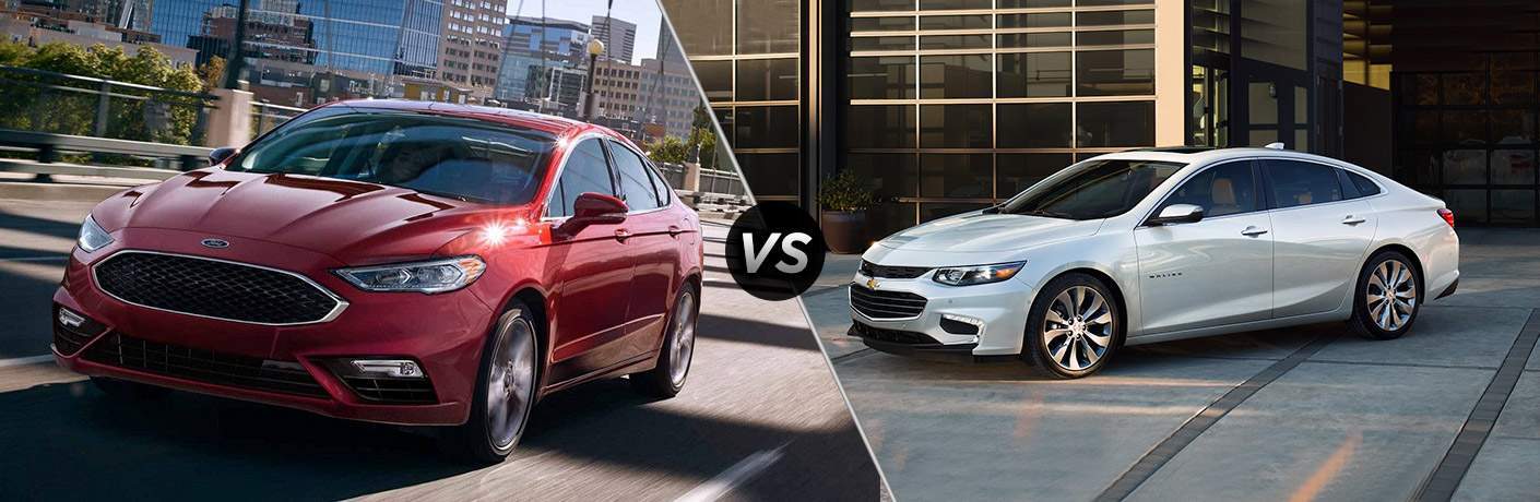 2018 Ford Fusion Vs Chevrolet Malibu