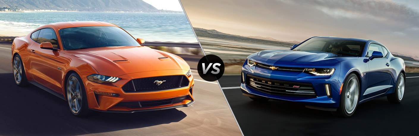 2018 Ford Mustang vs 2018 Chevrolet Camaro
