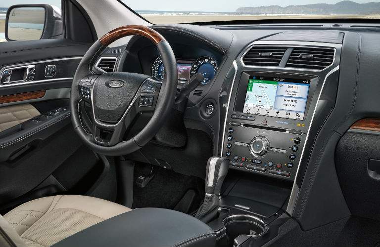 2018 Ford Explorer dashboard