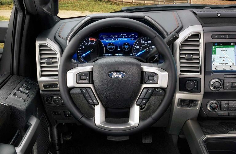 2021 Ford F-450 Super Duty steering wheel