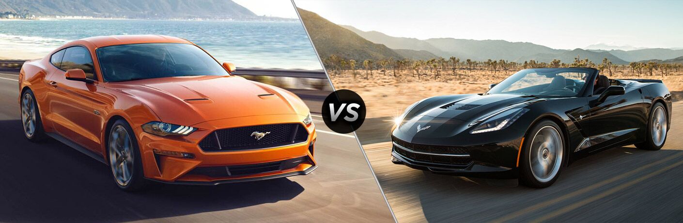 2019 ford mustang vs