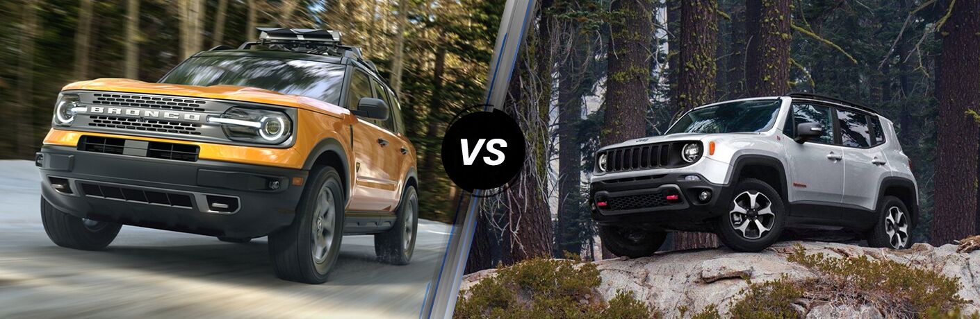 21 Ford Bronco Sport Vs Jeep Renegade