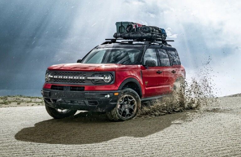 2021 Ford Bronco Sport in desert